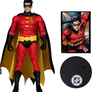 McFarlane Toys- DC Direct Page Punchers Robin (Teen Titans #41) 7in Action Figure with Comic