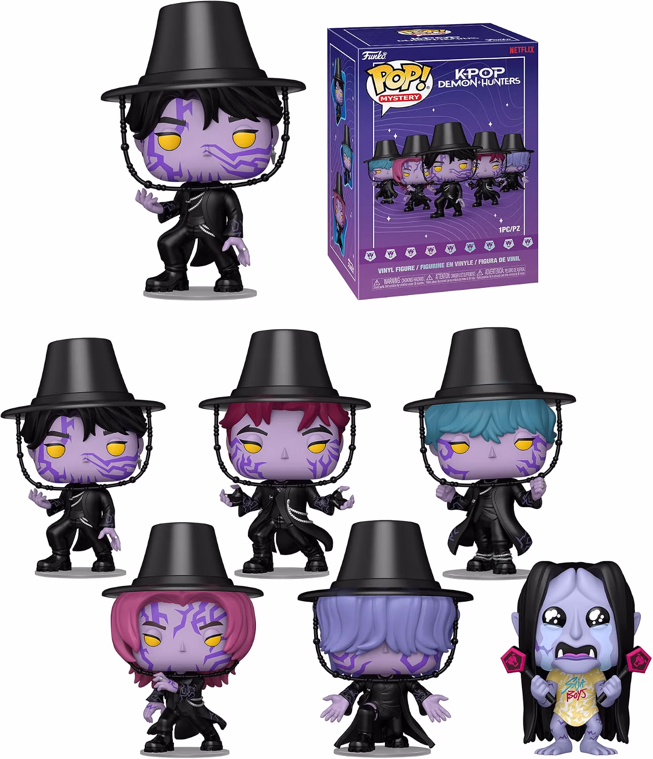 Kpop Demon Hunters Mystery Funko Pop! Vinyl Figure
