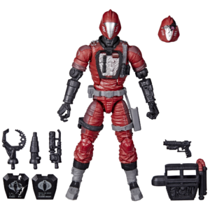 G.I. Joe Classified Series CRIMSON B.A.T. Action Figure, Custom Package Art