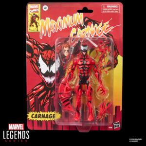 Spider-Man: Maximum Carnage - Marvel Legends: Retro Cardback - Carnage Action Figure