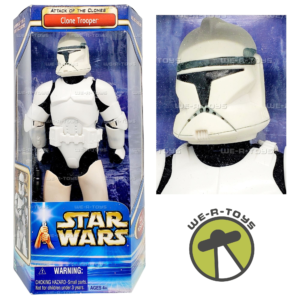 Star Wars Attack of the Clones Clone Trooper Action Figure 2002 Hasbro 32494