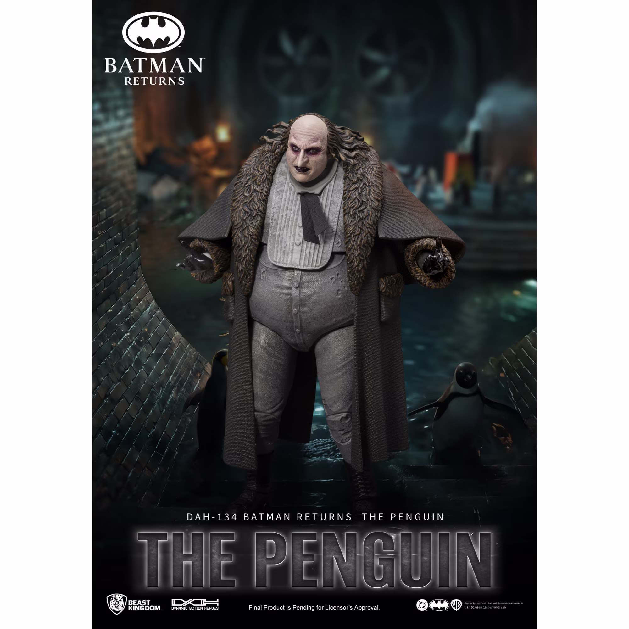 Beast Kingdom Batman Returns DC The Penguin Action Figure - Image 5