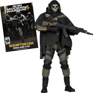 McFarlane Toys- Ghost (Call of Duty: Modern Warfare 4) 7in Deluxe Action Figure McFarlane Elite Edition #19
