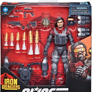 G.I. Joe Classified Series #118, Iron Grenadier Metal-Head, Deluxe Collectible 6-Inch Action Figure with 28 Accessories