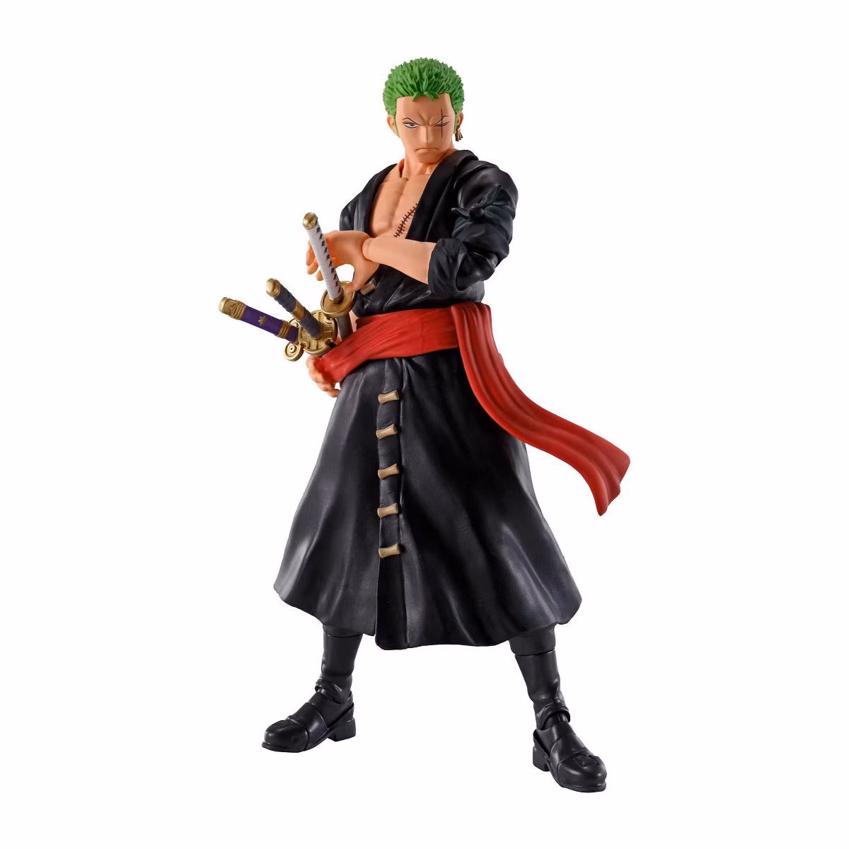 Tamashii Nations S.H. Figuarts Best Selection Roronoa Zoro (The Raid On Onigashima) Action Figure - Image 7