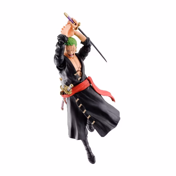 Tamashii Nations S.H. Figuarts Best Selection Roronoa Zoro (The Raid On Onigashima) Action Figure - Image 3
